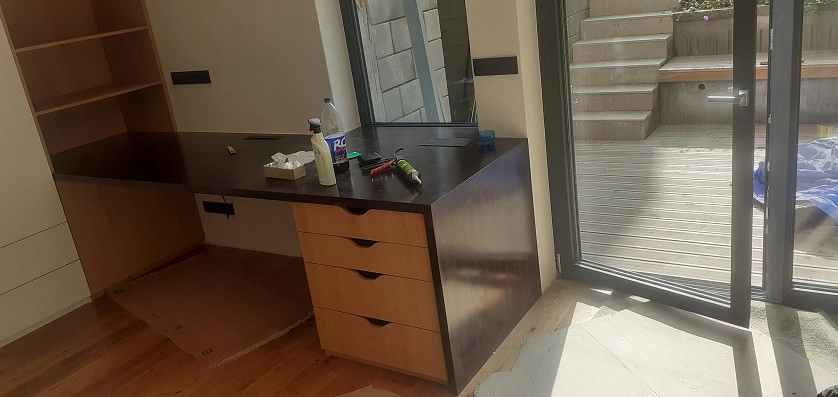 Práce v portfoliu - Realizace pracovny - fotografie 3