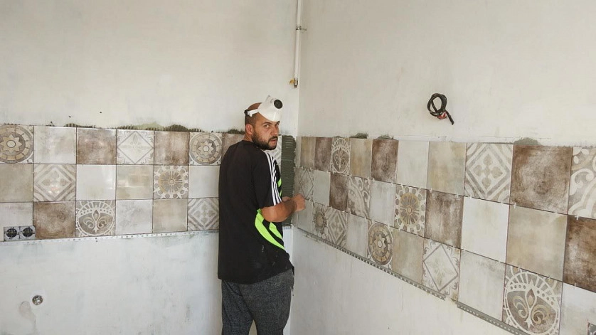 Portfolio work - likvidace plísní, obnova a nátěr stěn, montáž, výměna obkladů - photo 5