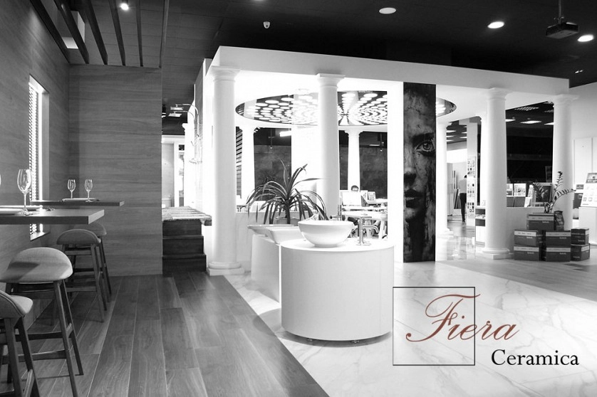 Práce v portfoliu - Салон Fiera ceramica