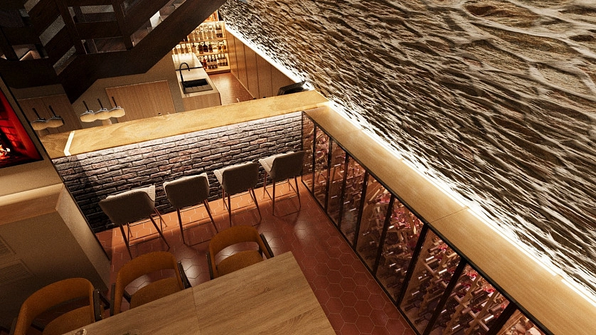 Portfolio work - Винотека Apricot в Праге - photo 2