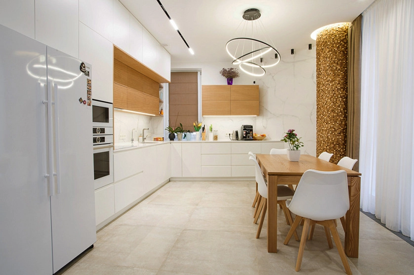 Práce v portfoliu - Квартира Павловский квартал, 130м2 - fotografie 2