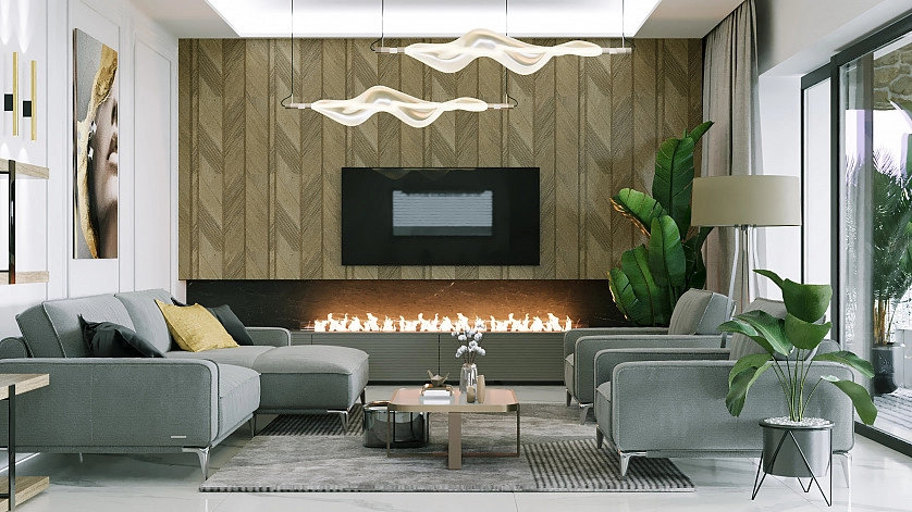 Práce v portfoliu - Вилла на  Лазурном Берегу Франции