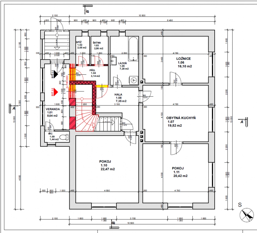 Práce v portfoliu - Optimální zateplení obálky domu, přístavba patra a projekční práce - financováno NZÚ - fotografie 6