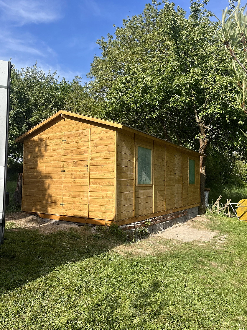 Práce v portfoliu - Montáž zahradní domek - fotografie 2