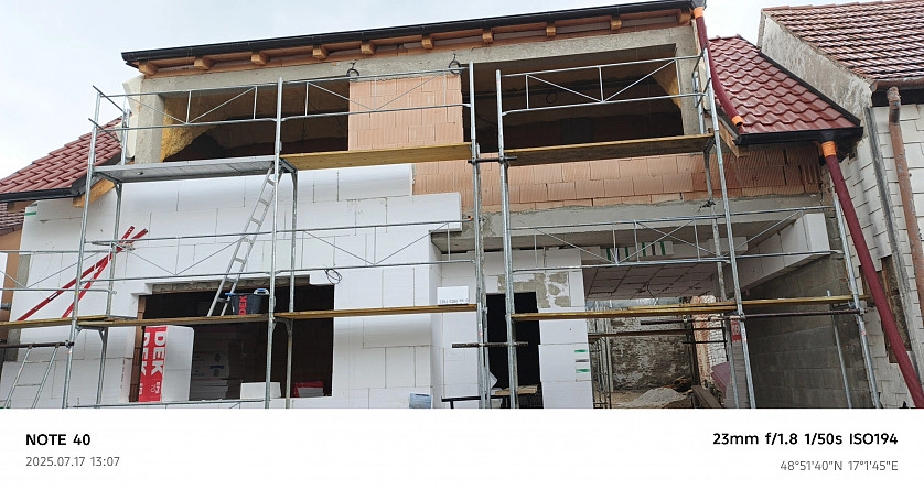 Práce v portfoliu - Fasádní práce