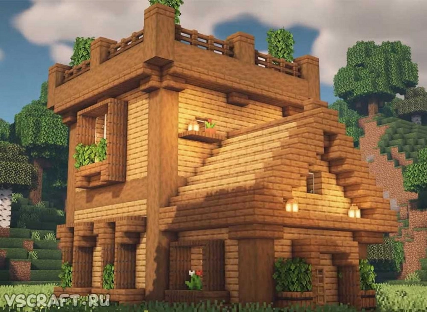 Работа портфолио - Деревянные дома - фото 2