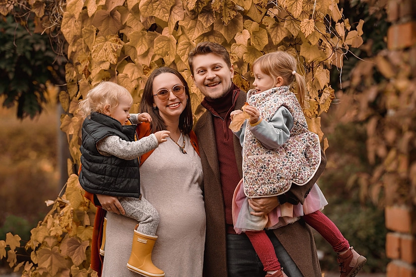 Práce v portfoliu - Rodinné focení