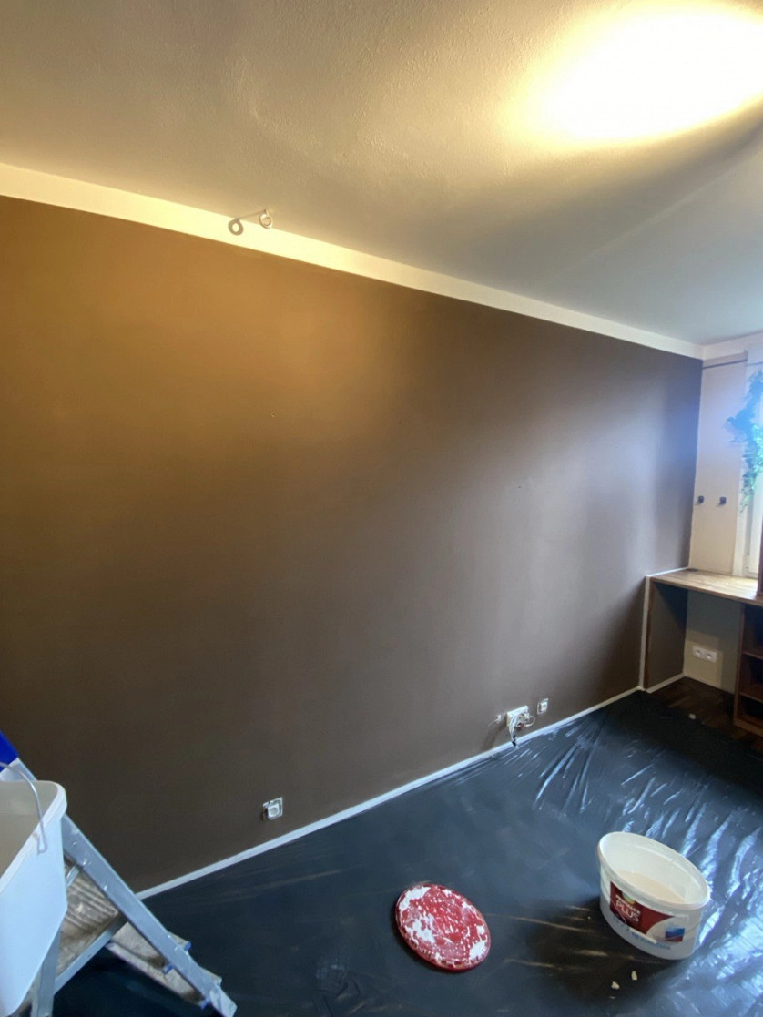 Práce v portfoliu - Malování bytu na Praze Prosek